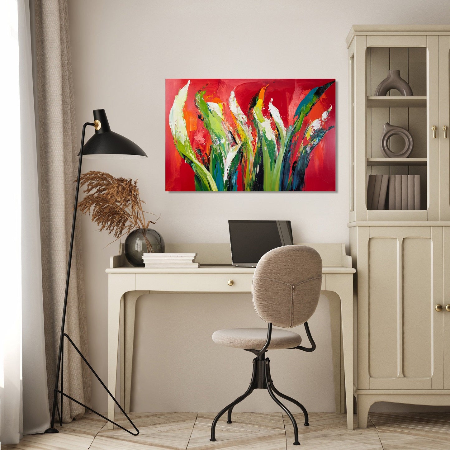 Leek Symphony Canvas
