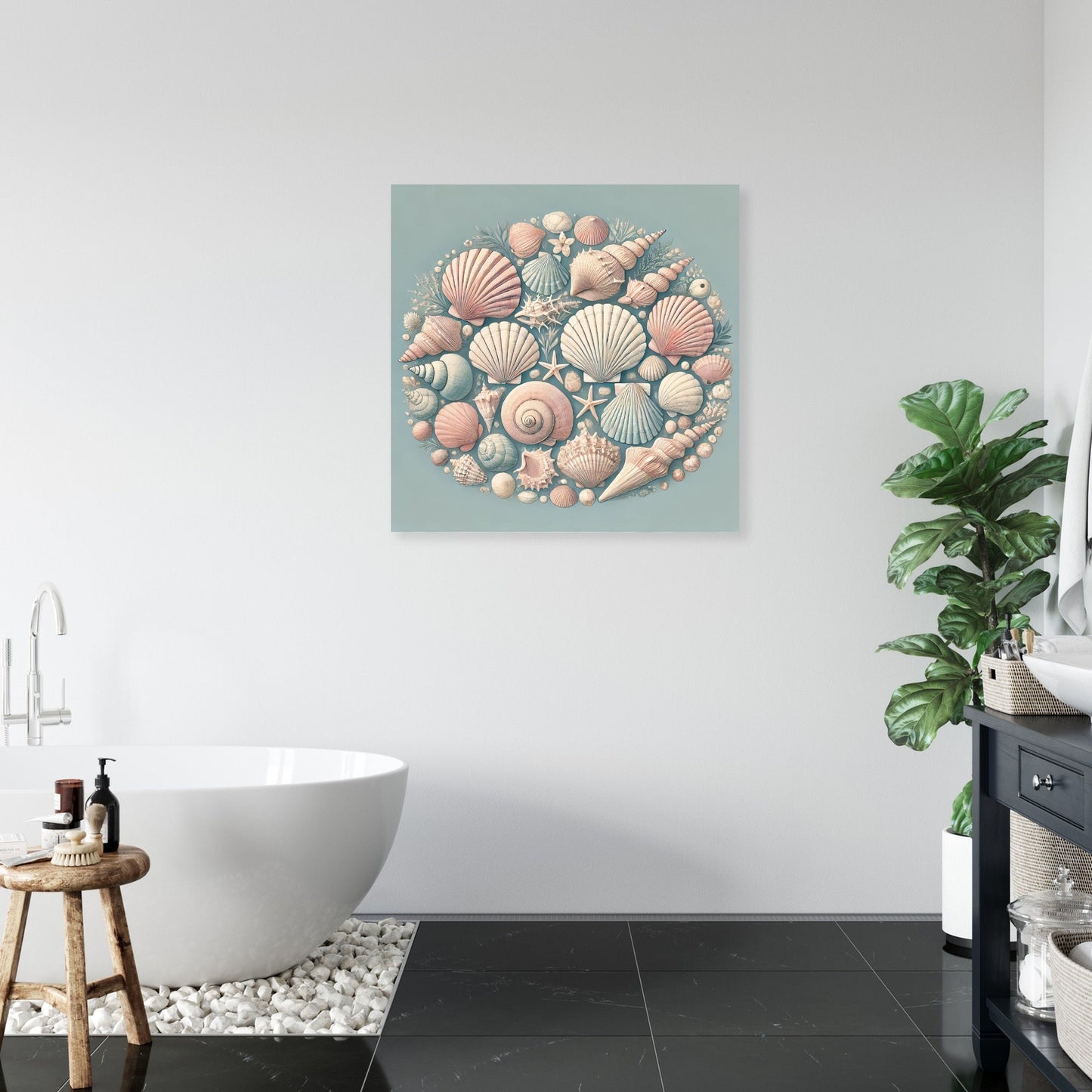 Coastal Treasures Canvas