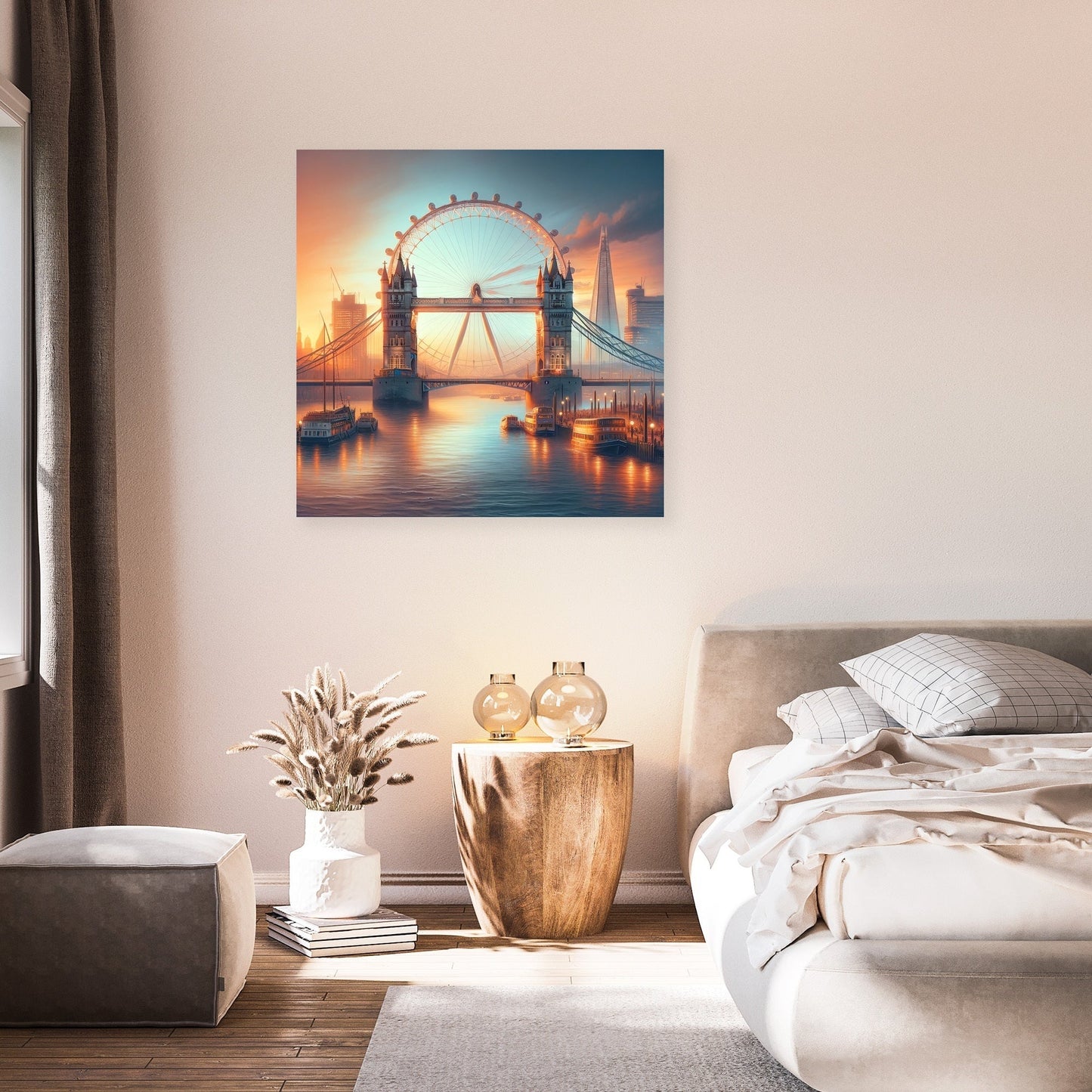 London Dusk Transition Canvas
