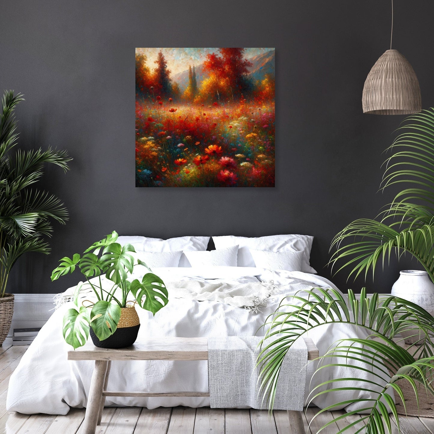 Late Summer Vibrance Canvas