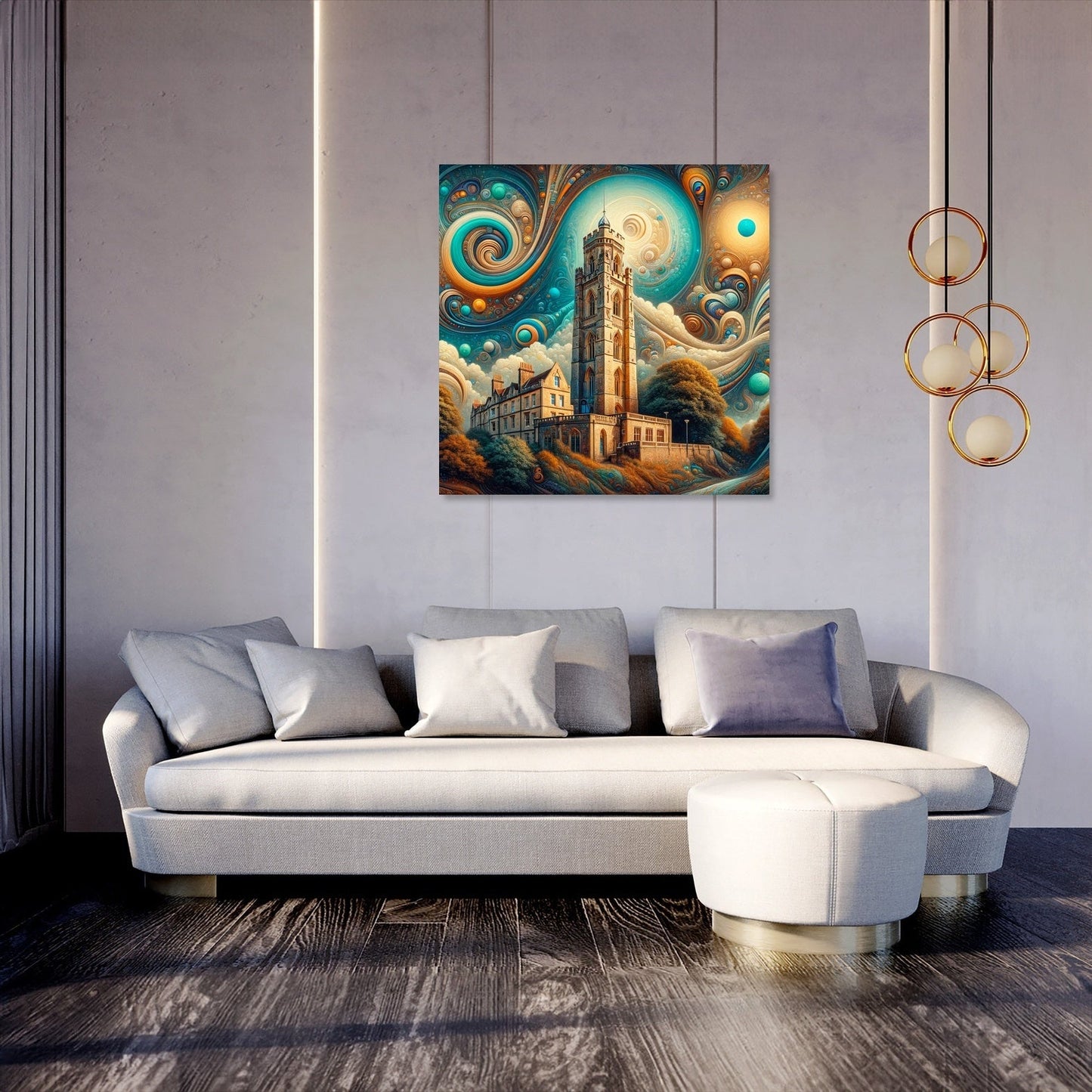 Bristol Tower Dreamscape Canvas