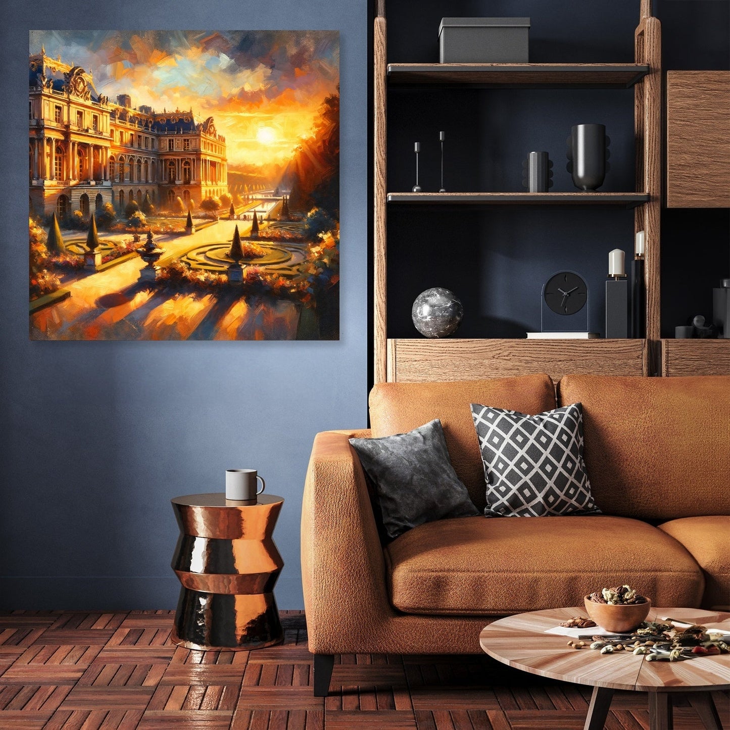 Versailles' Golden Aura Paris Canvas