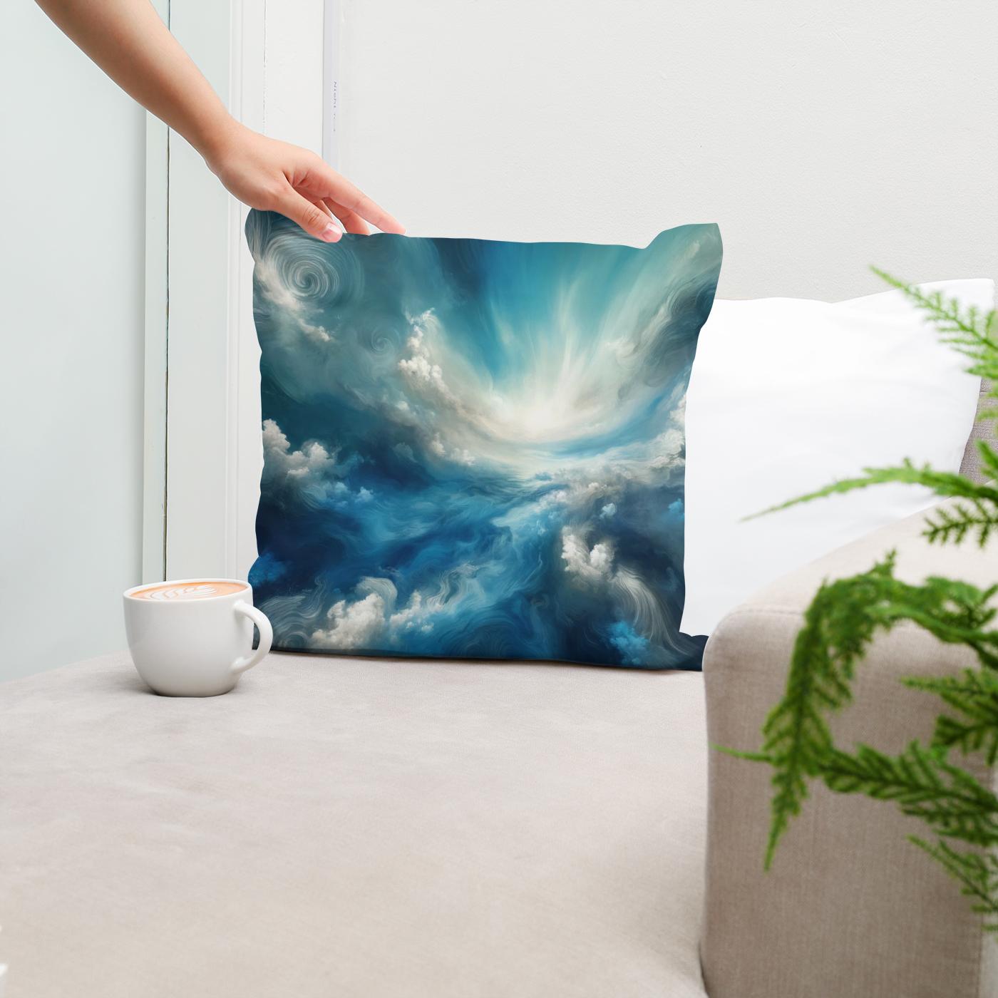 Celestial Seas Cotton Cushion