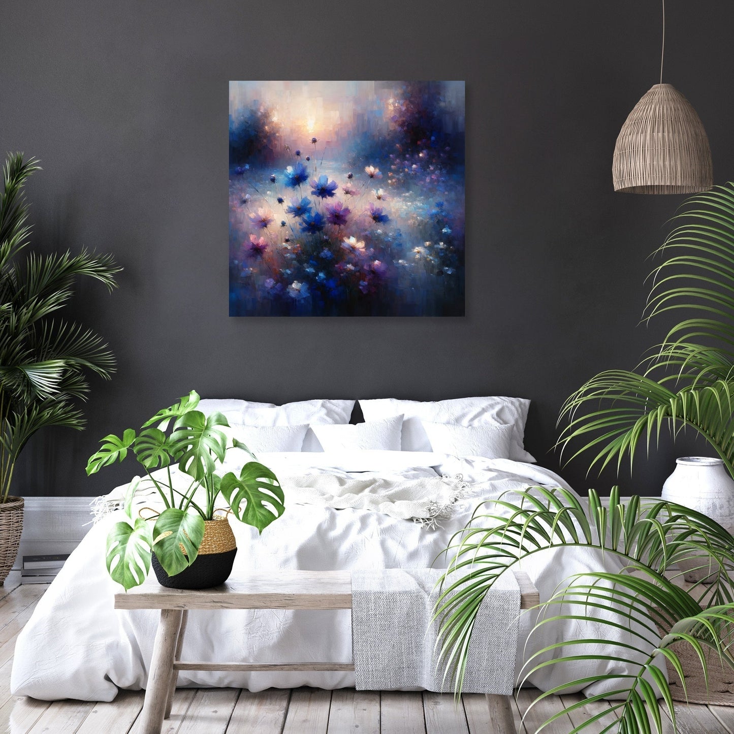 Twilight Bloom Serenity Canvas