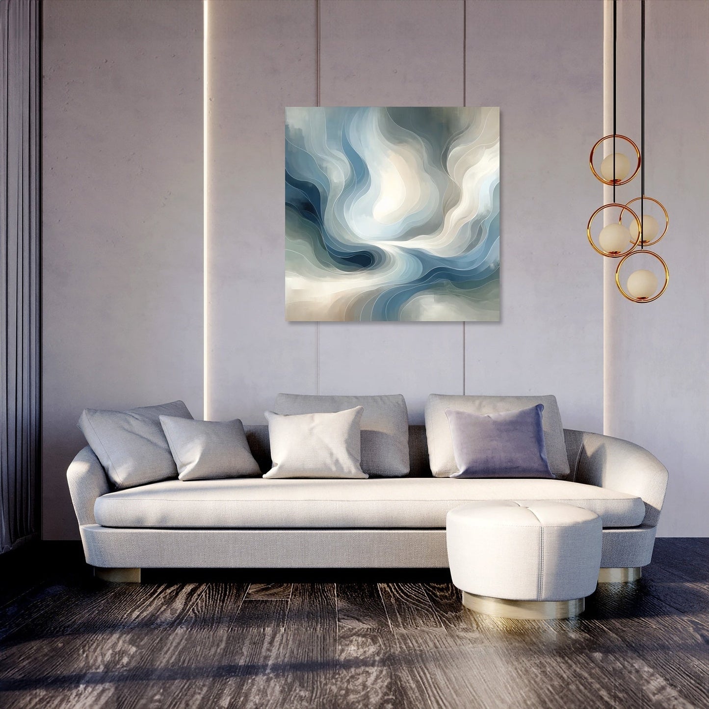 Embrace of Solitude Canvas