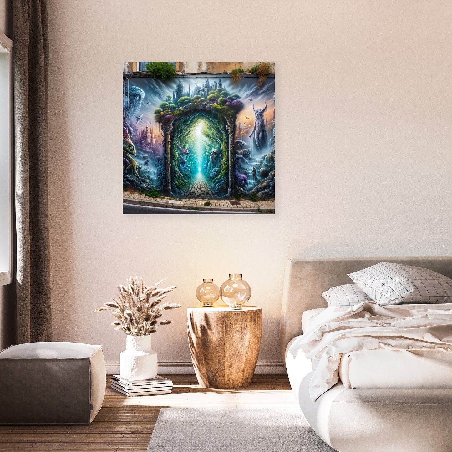 Graffiti Gateway Canvas