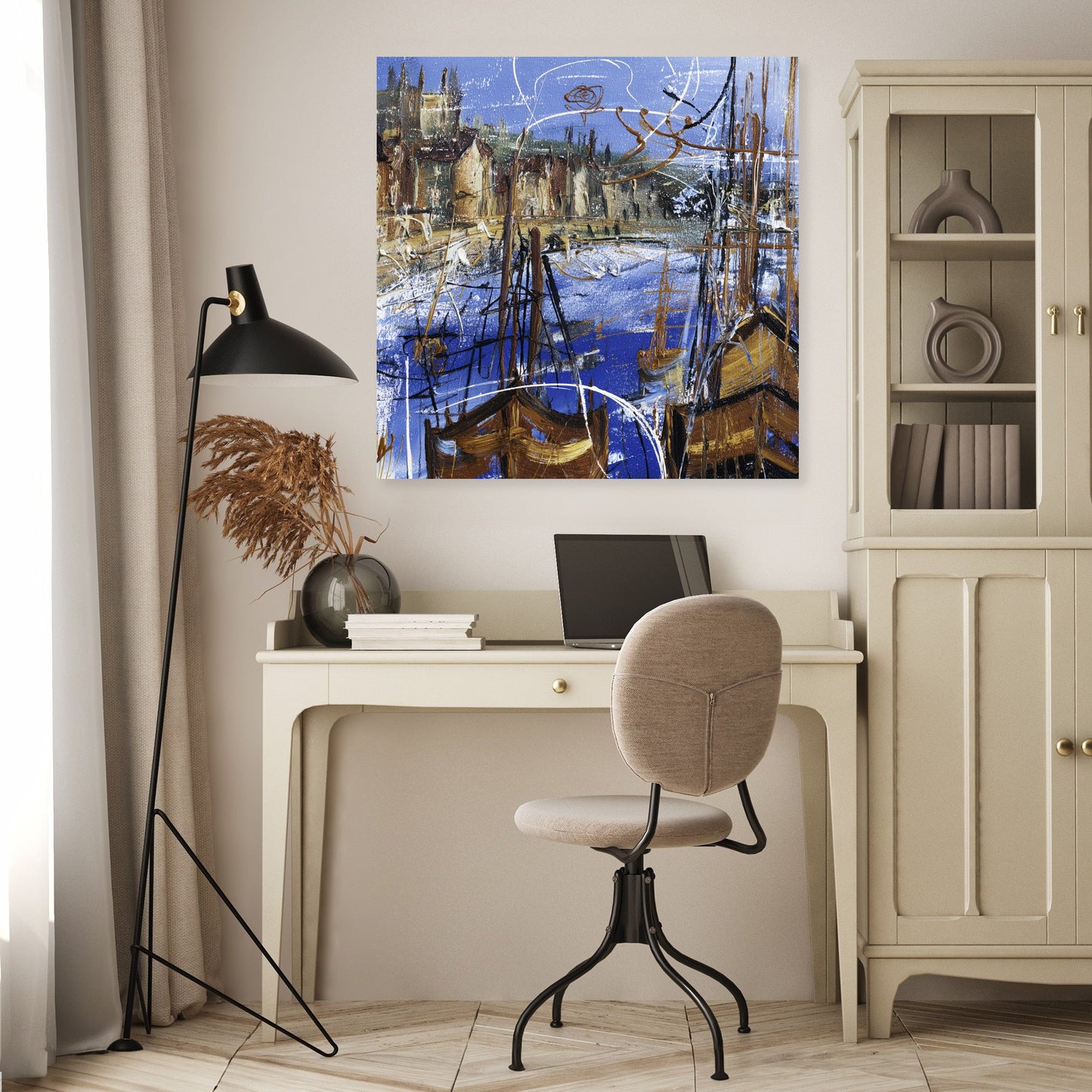Whitby Port Heritage Canvas