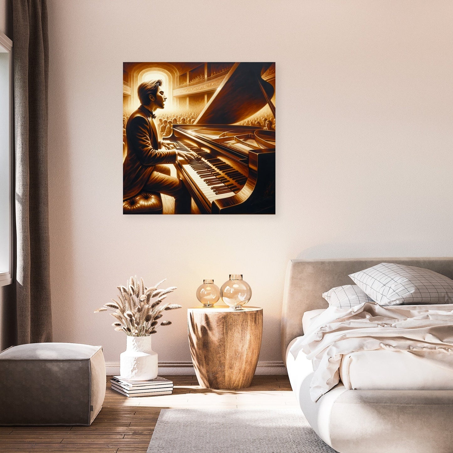 Pianist's Passion Canvas