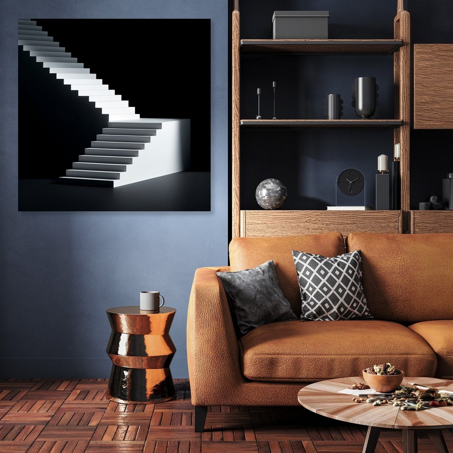 Ascent into Mystery Canvas