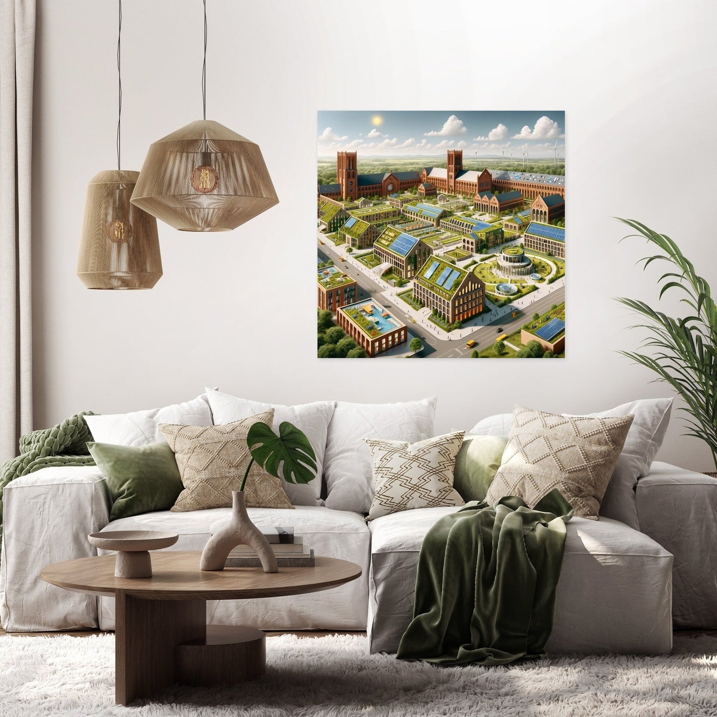 Architectural Tapestry Canvas