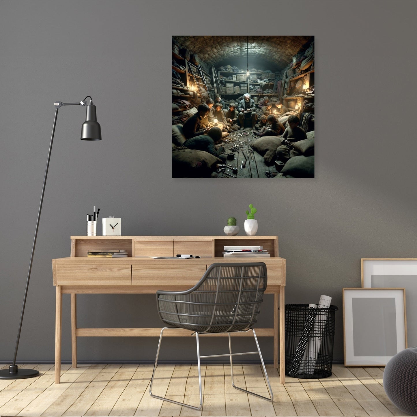 The Thief's Den Canvas