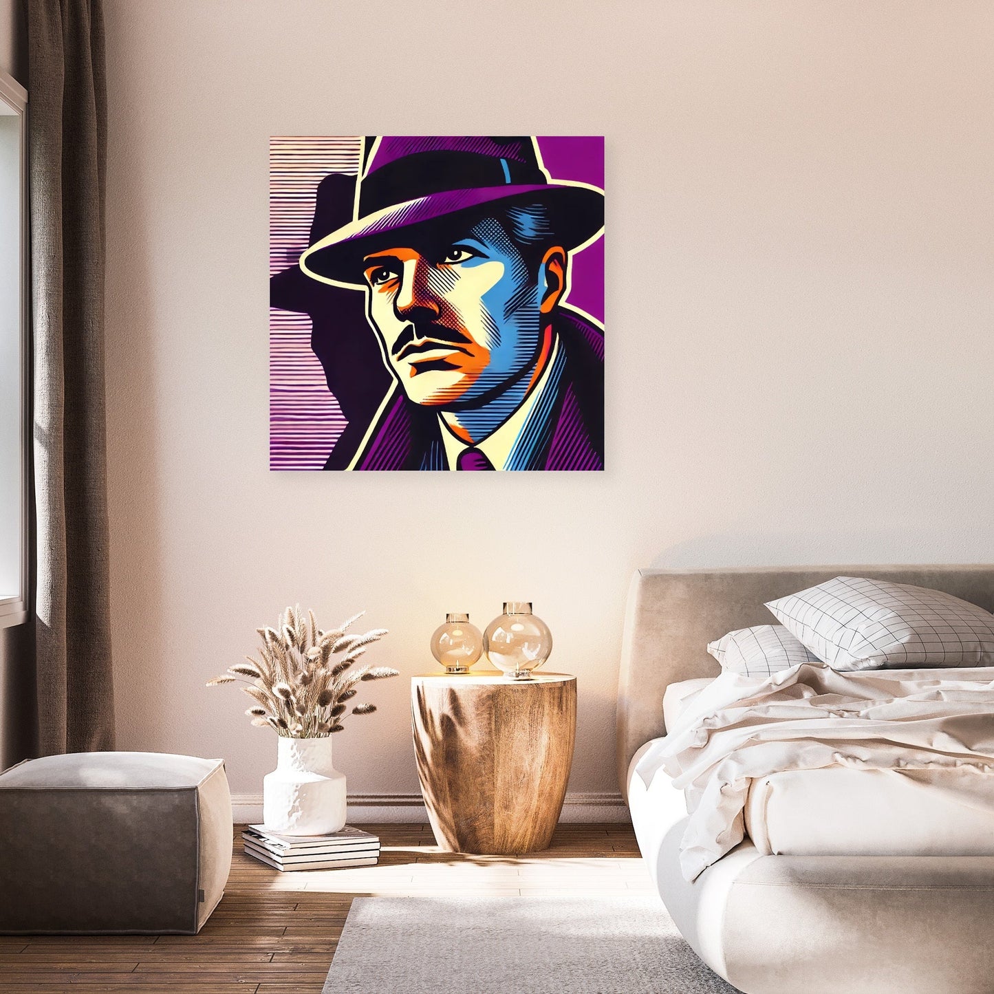 Noir Gaze Canvas