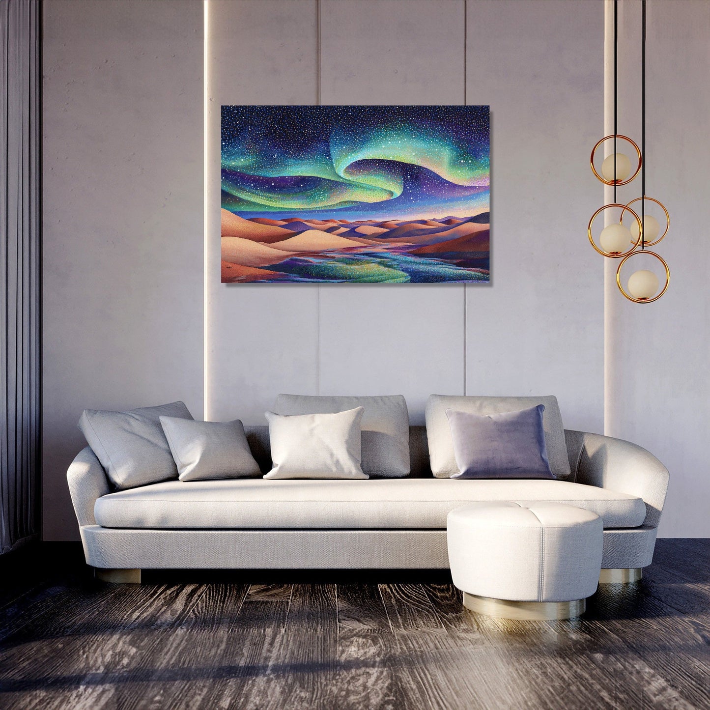 Aurora Mirage Canvas