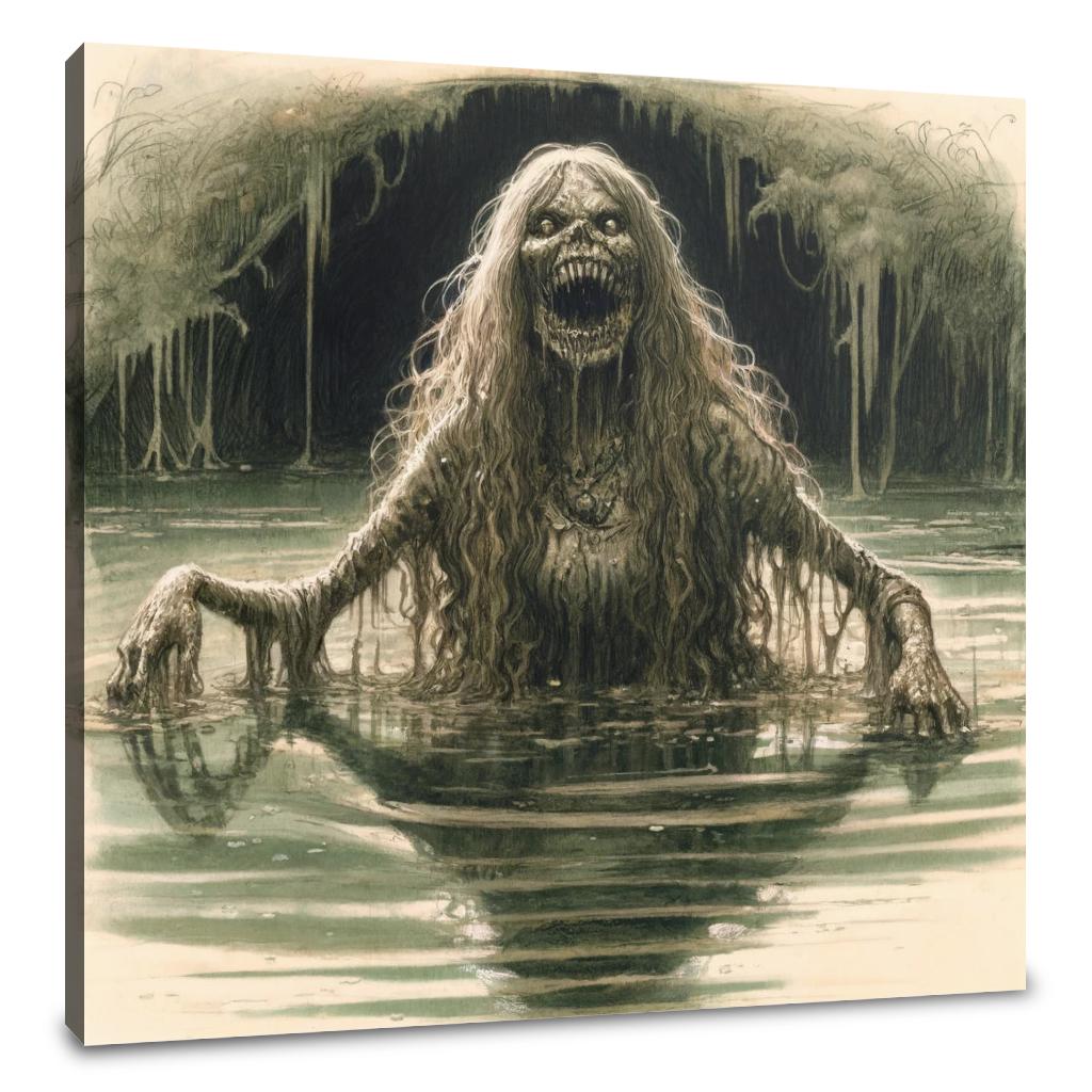 Murky Depths Jenny Greenteeth Canvas
