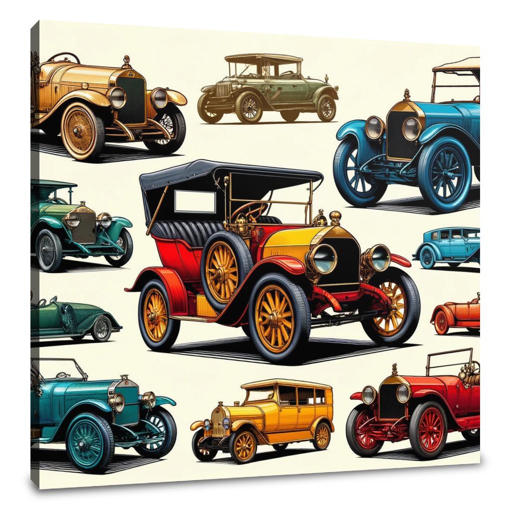 Vintage Elegance Canvas