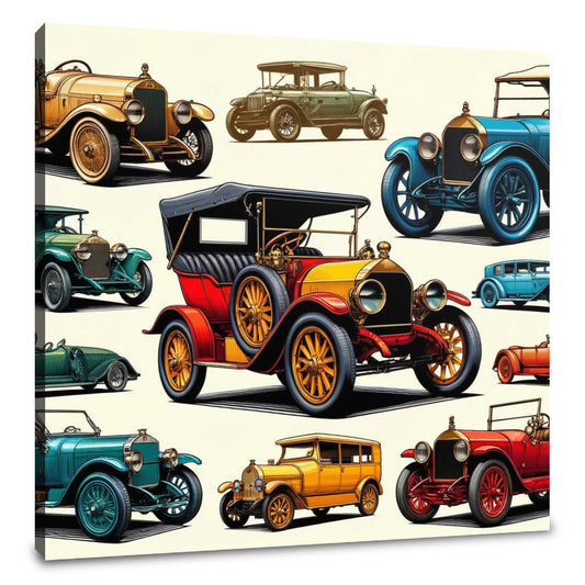 Vintage Elegance Canvas
