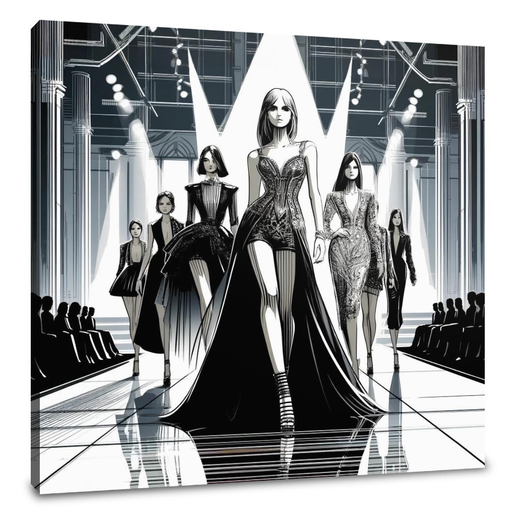 Runway Glamour Canvas