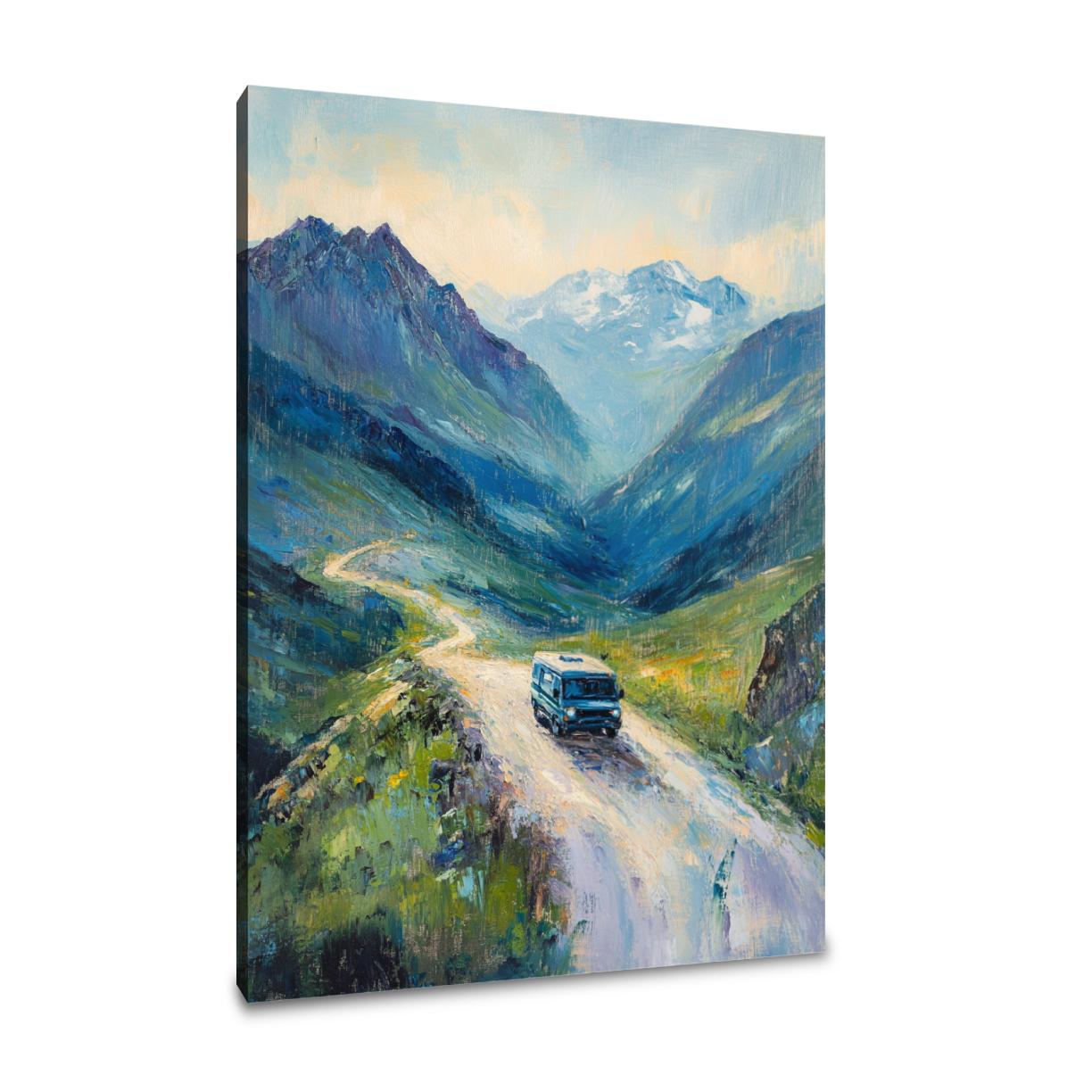 Wanderer's Journey Canvas