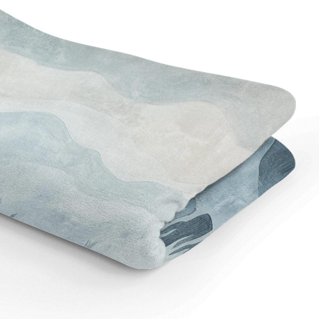 Coral Silhouettes Blanket