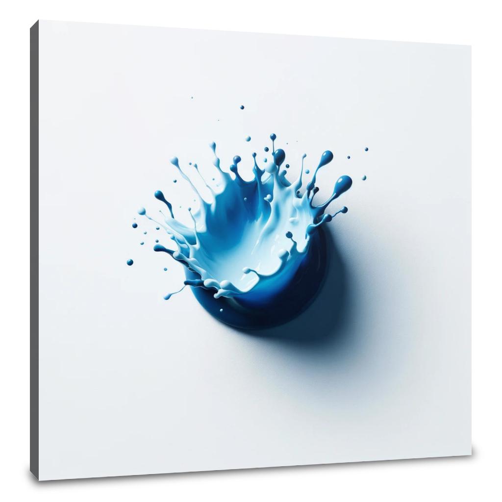 Blue Tranquility Canvas