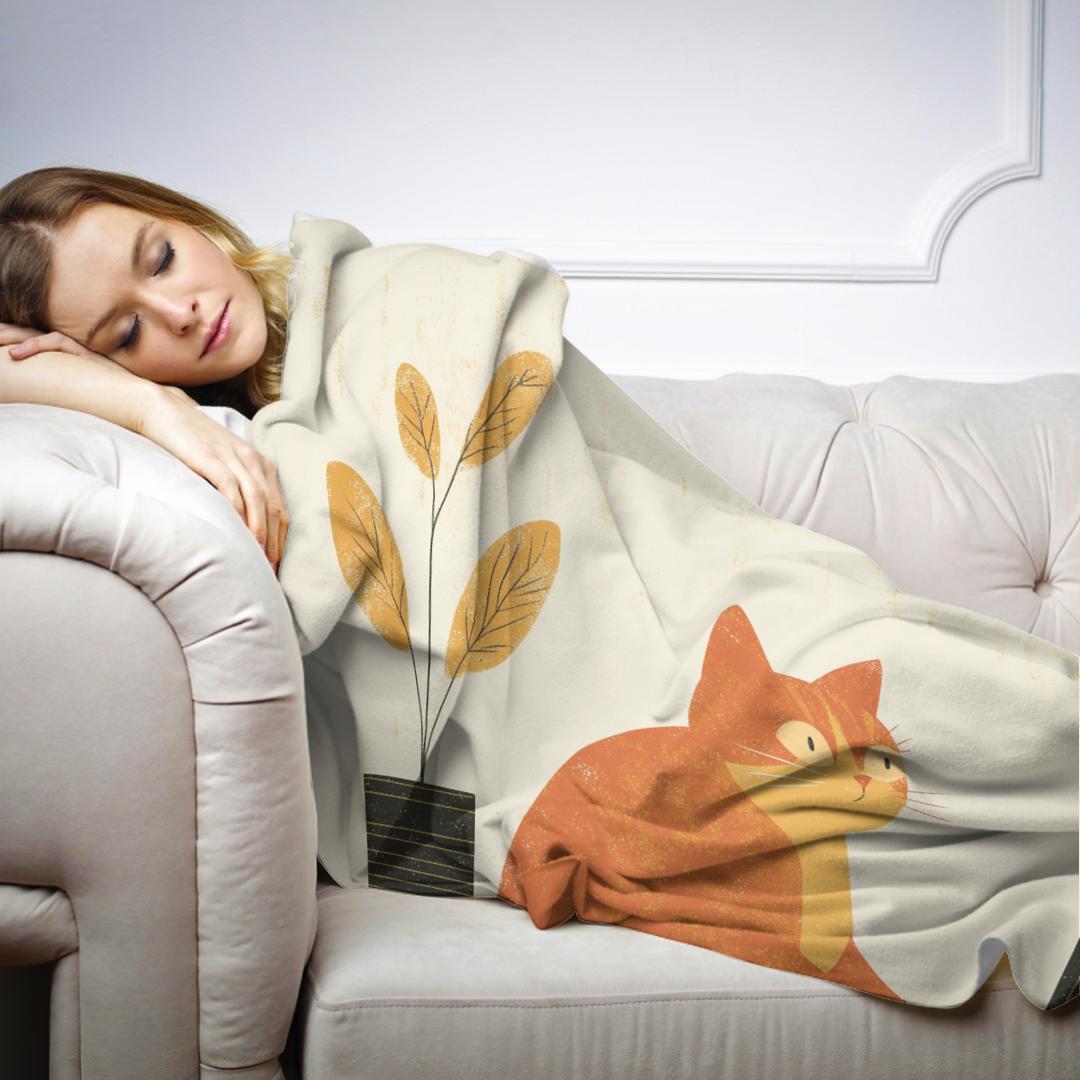 Feline Work Blanket