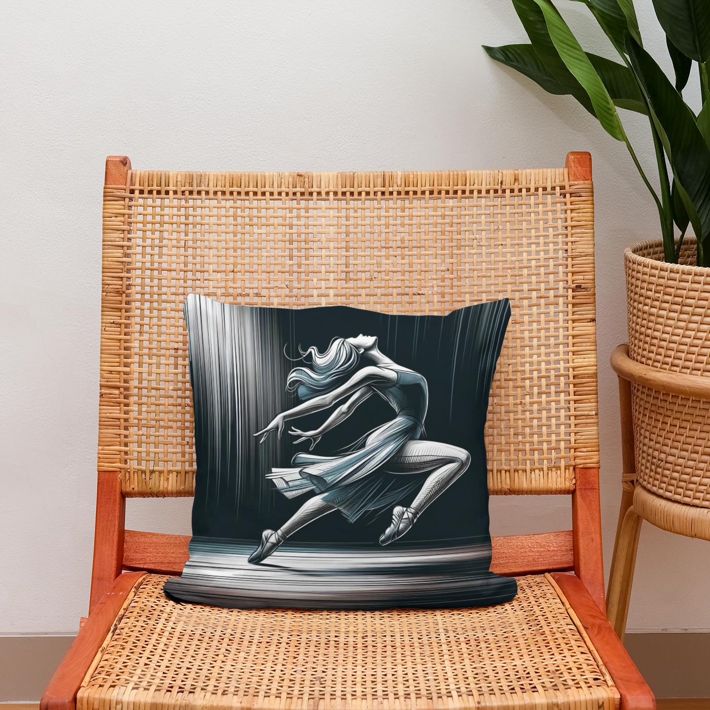 Ethereal Dance Cotton Cushion