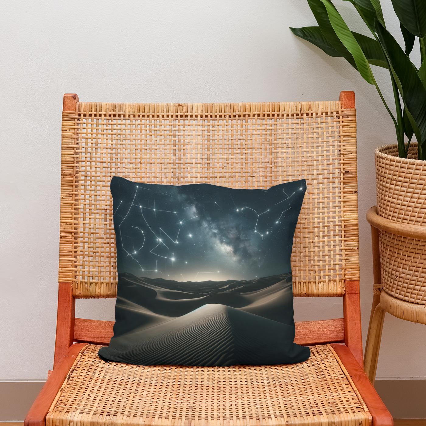 Desert Constellations Cotton Cushion