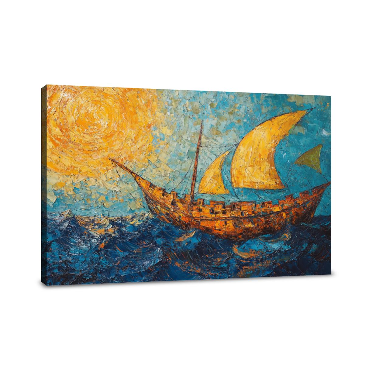 Golden Voyage Canvas