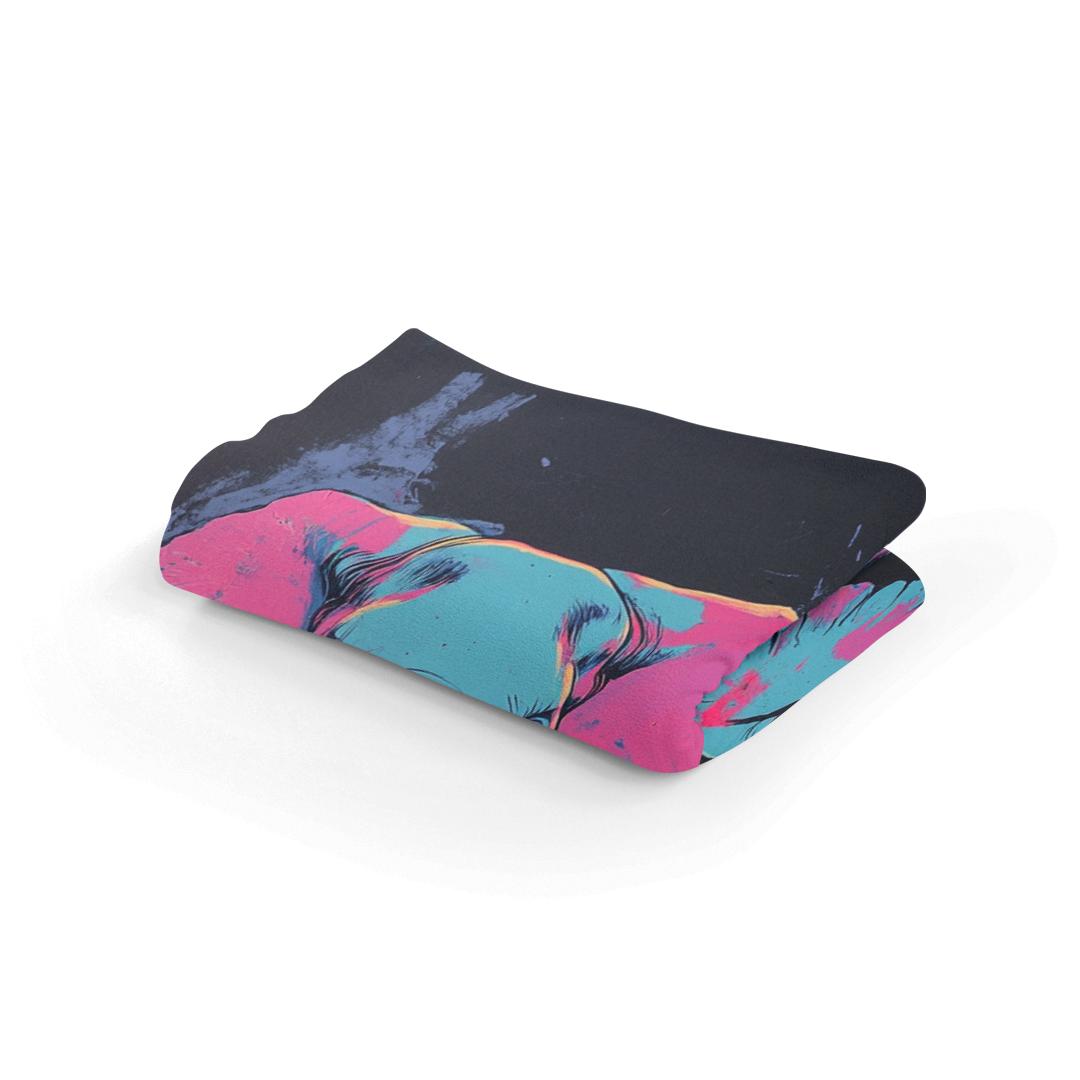 Elephant Family Harmony Blanket