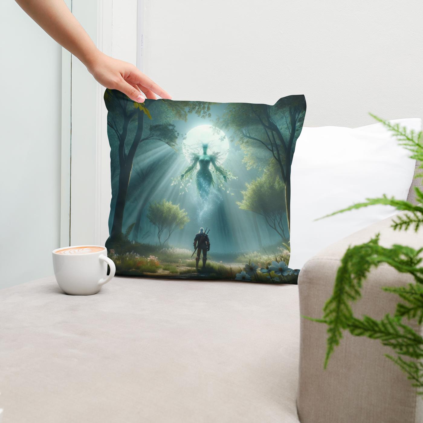 Moonlit Spirit Cotton Cushion