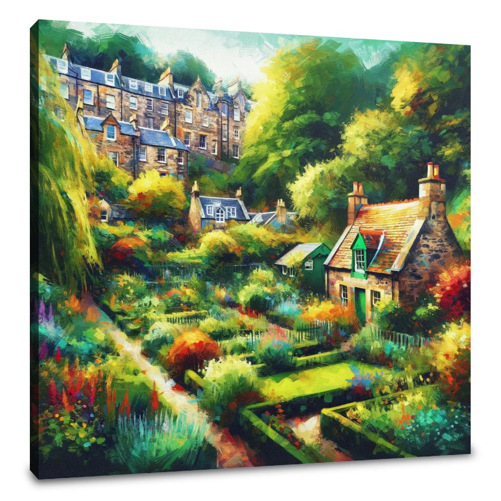 Edinburgh's Garden Oasis Canvas
