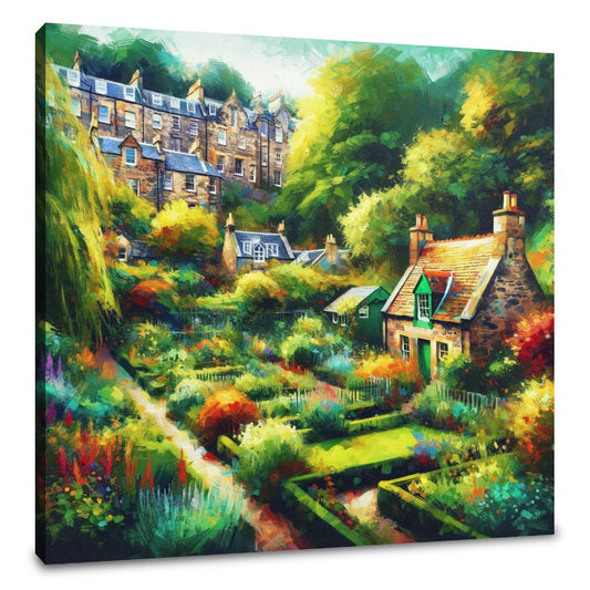 Edinburgh's Garden Oasis Canvas