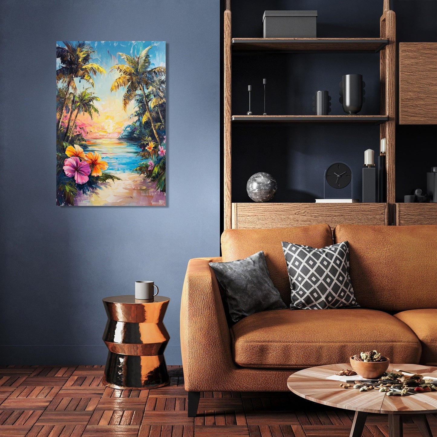 Tropical Dawn Serenity Canvas