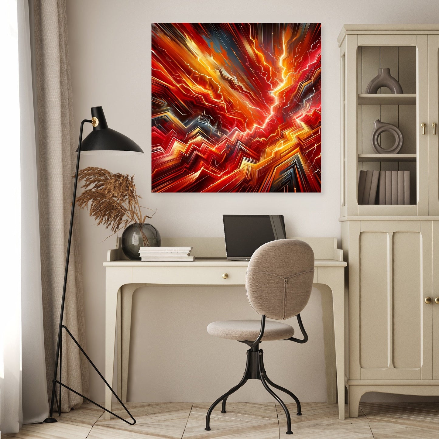Excitement Sparked Canvas