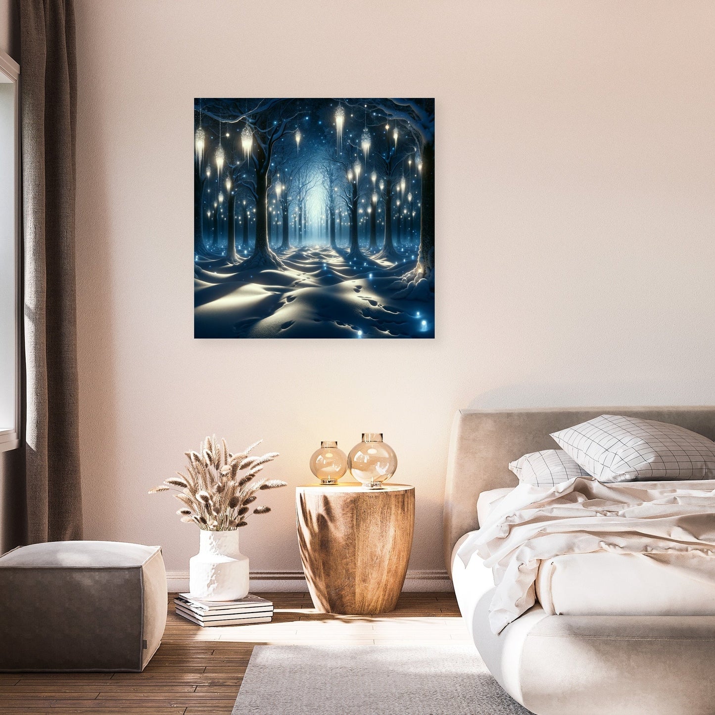 Luminous Winter Fantasy Canvas