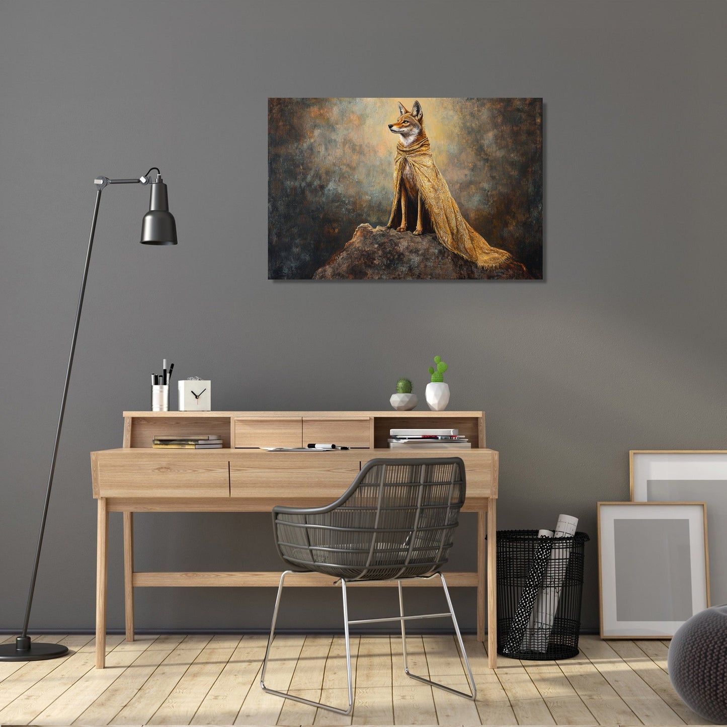 Regal Jackal Canvas