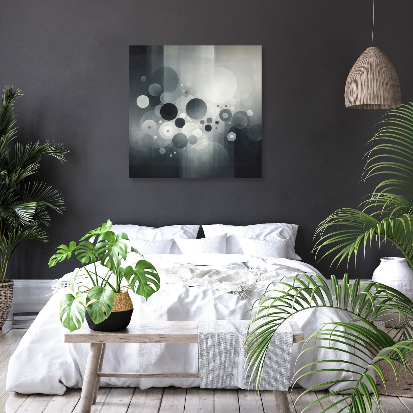 Serene Geometrics Canvas