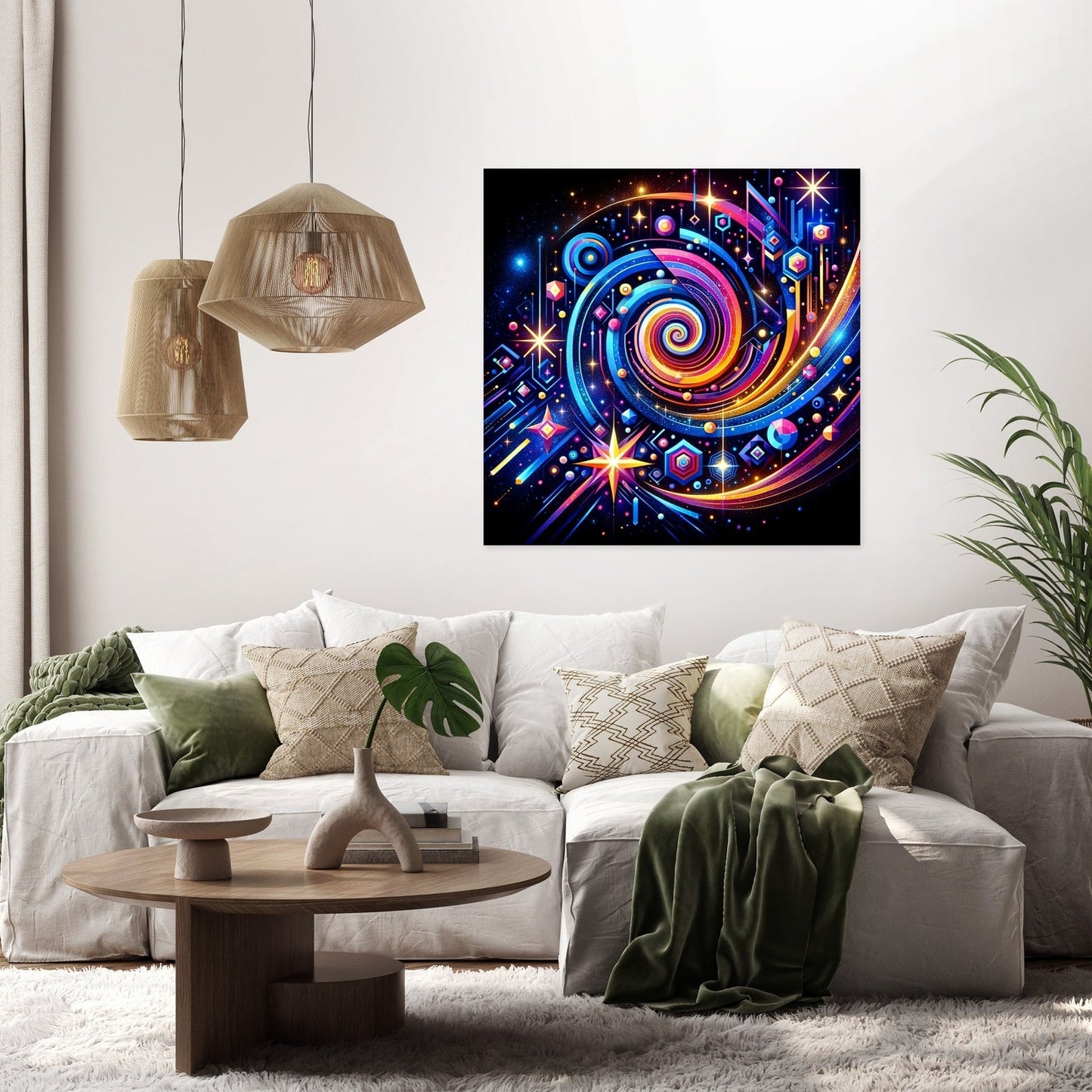 Festival Lights Canvas