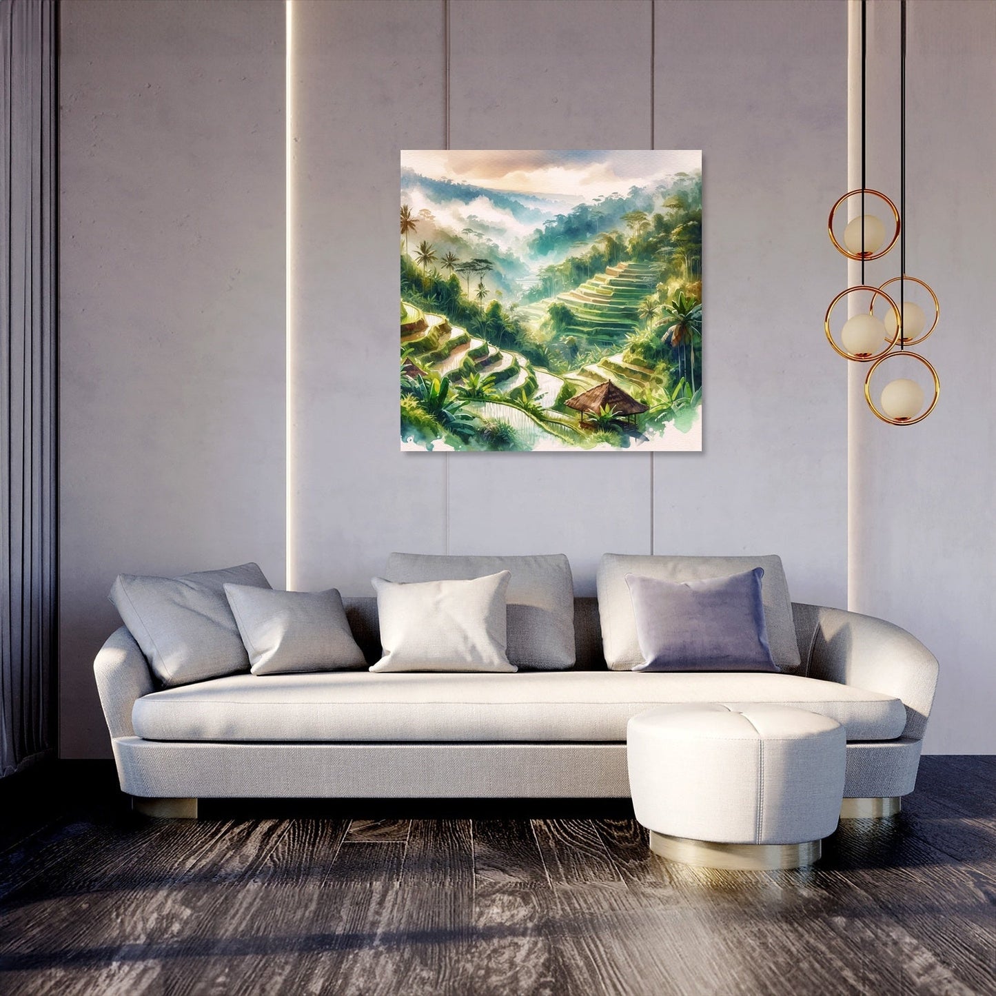 Ubud Tranquility Canvas