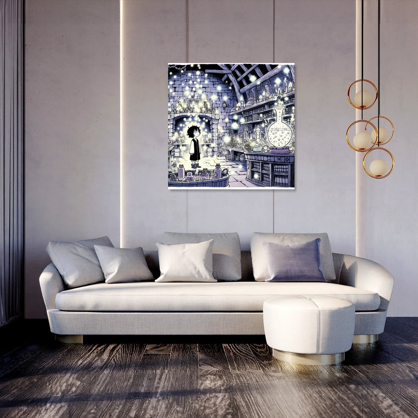 Alchemist's Enigma Canvas