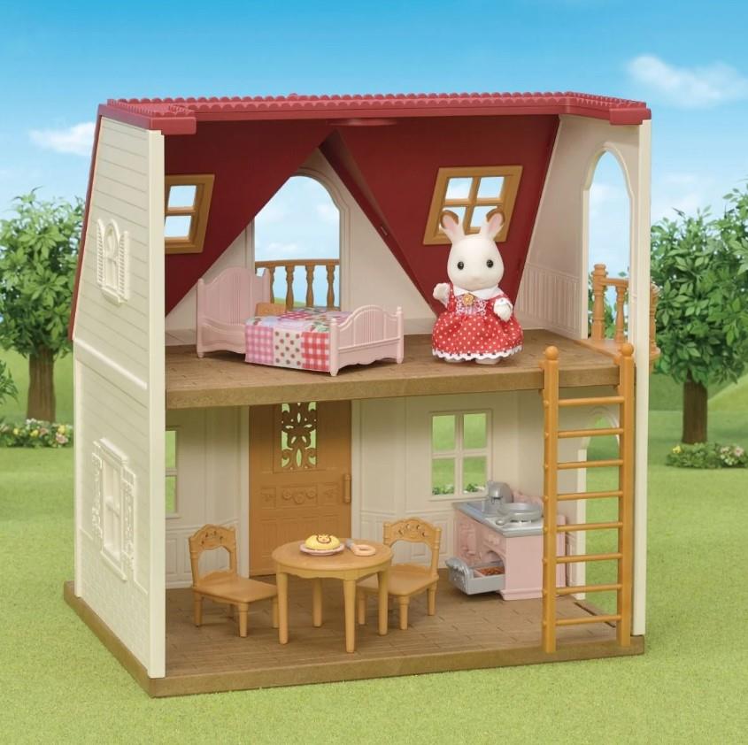 Sylvanian Families Red Roof Cosy Cottage Starter Home for Ages 3 & Up