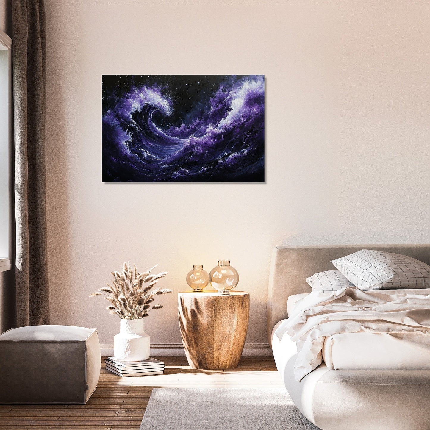 Cosmic Wave Canvas