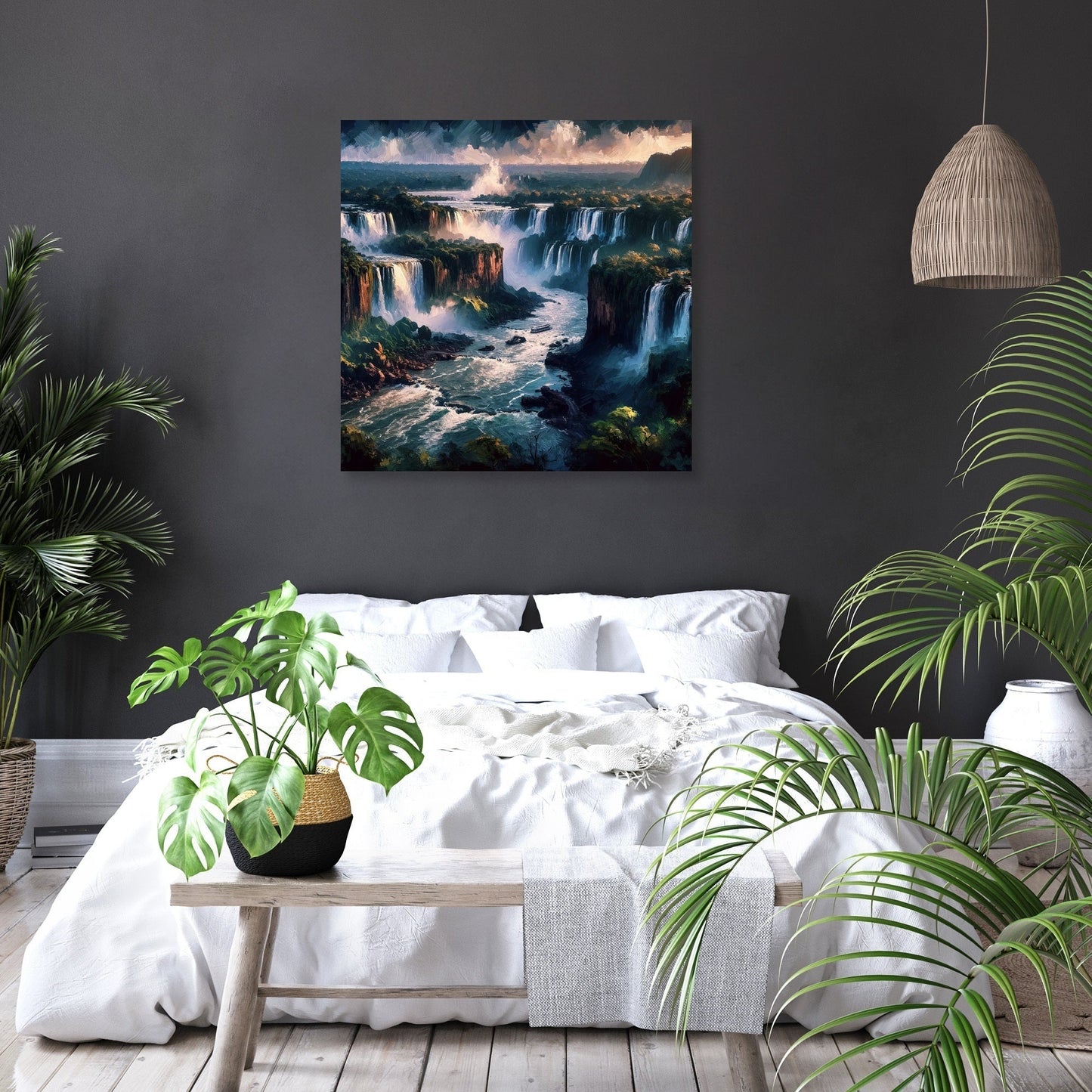Iguazu Falls Wonder Canvas