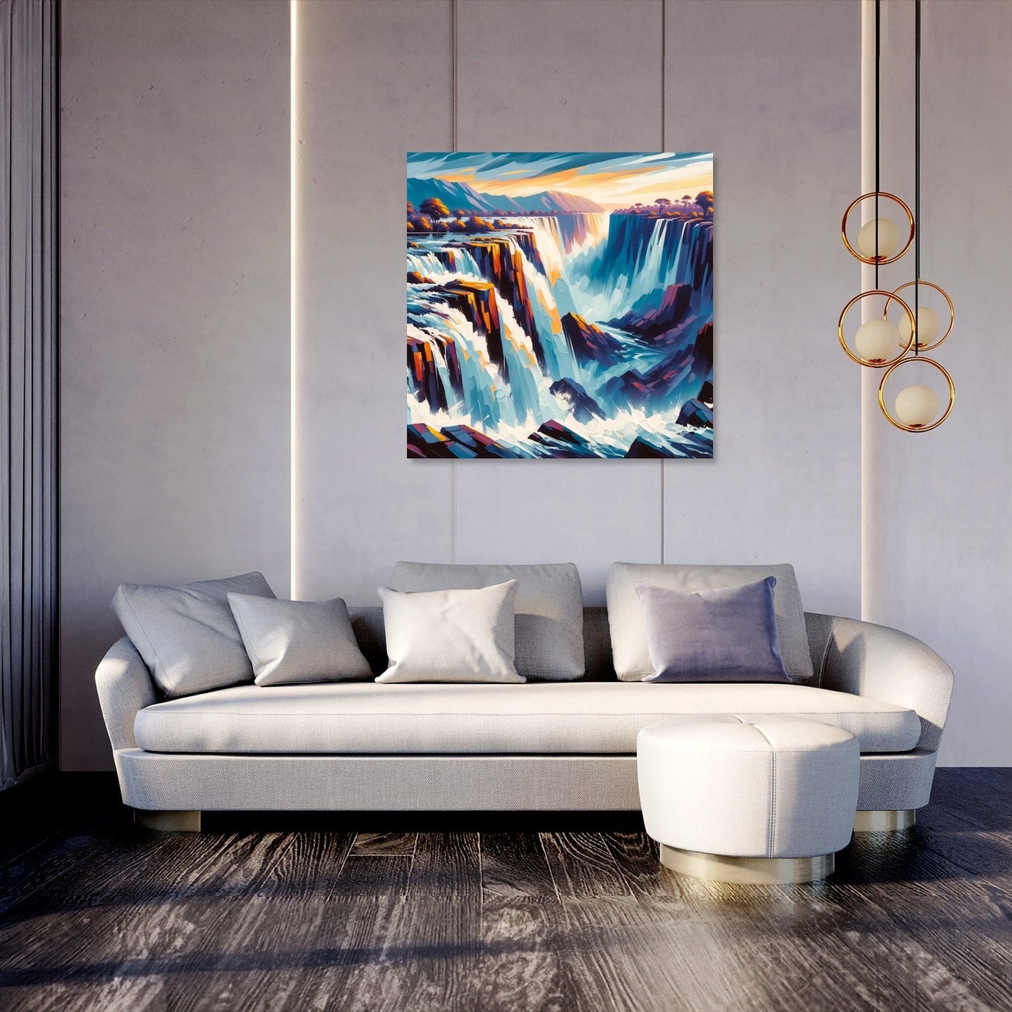 Victoria Falls Power Canvas