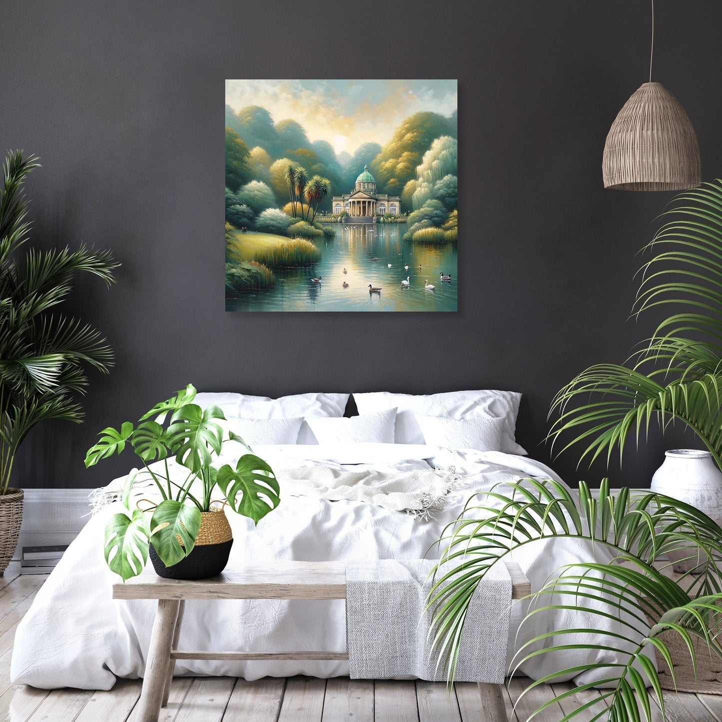 Liverpool Sefton Park Serenity Canvas