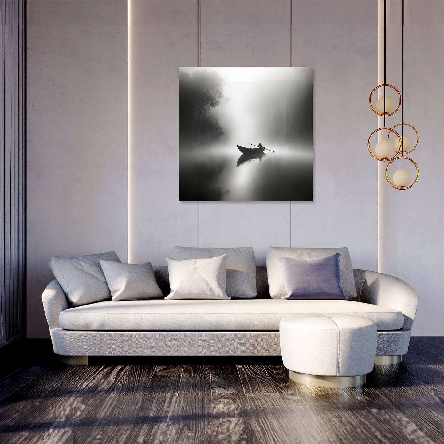 Whispers in the Mist Canvas