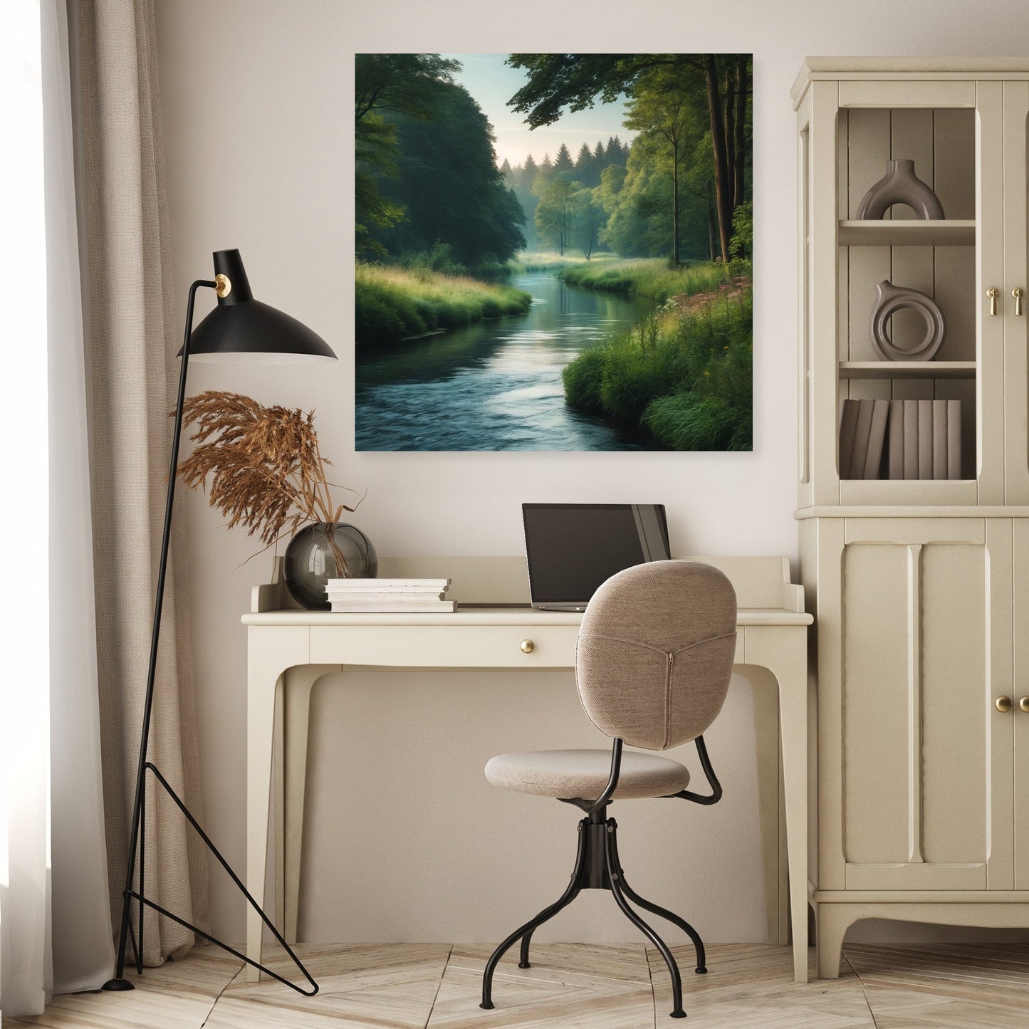 Tranquil River Canvas