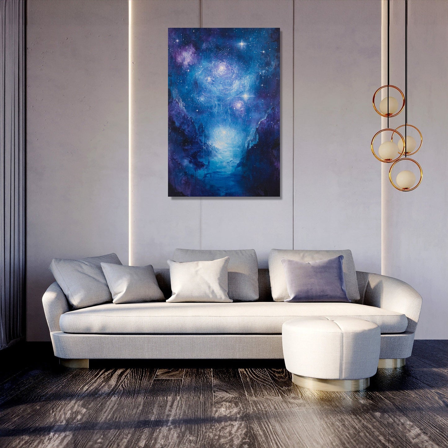 Mystical Galaxy Canvas