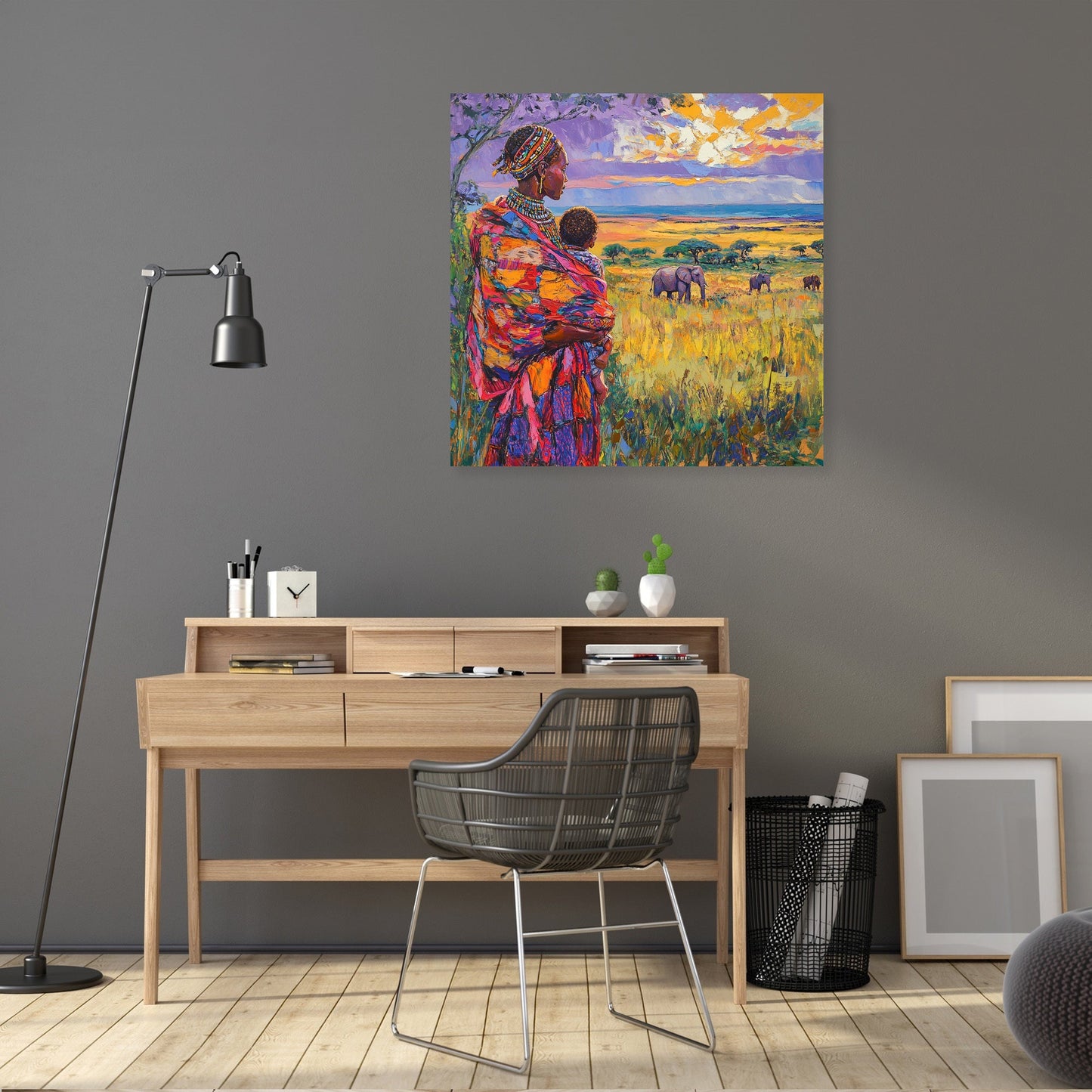 Warrior Mother Canvas