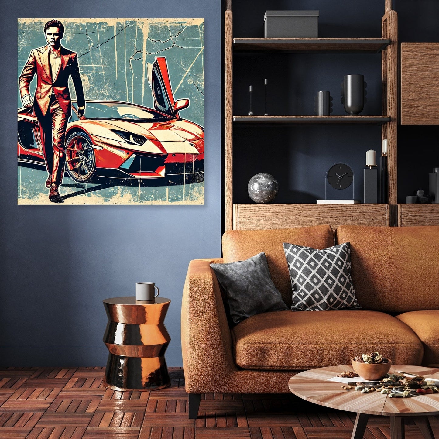 Hollywood Star Drive Canvas